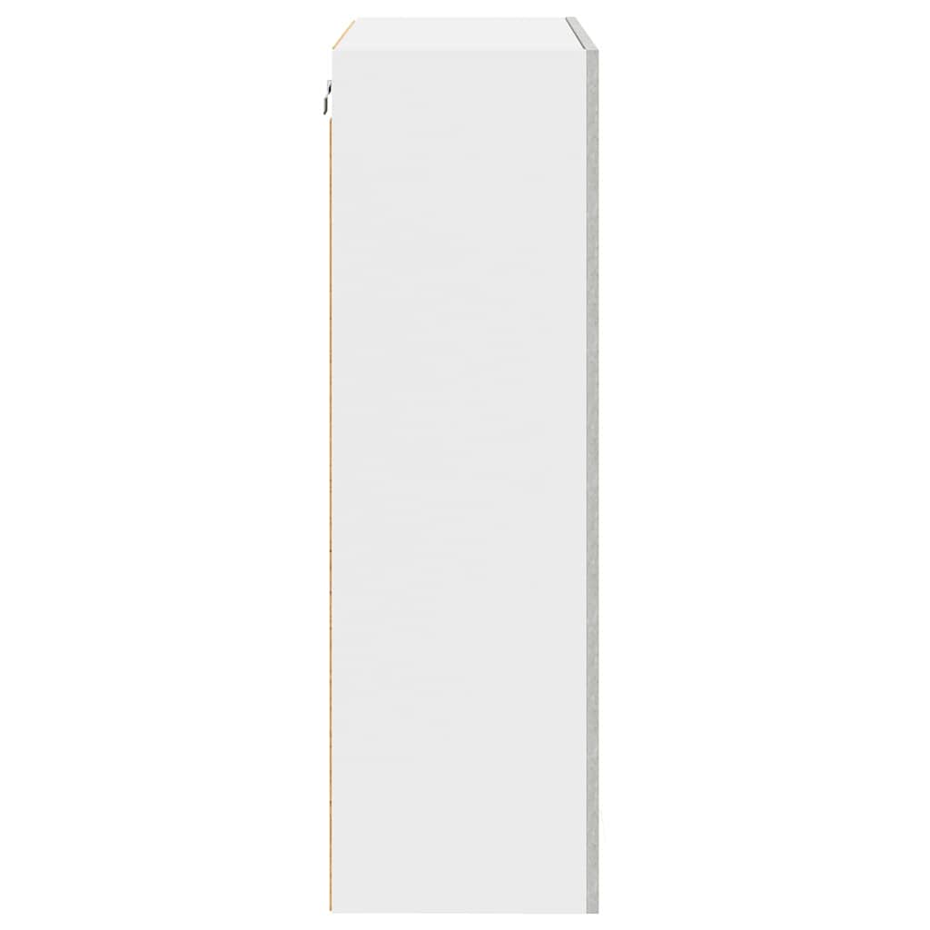 Hanging Cabinet with Shelf Riga Concrete Grey 60 x 31 x 100 cm