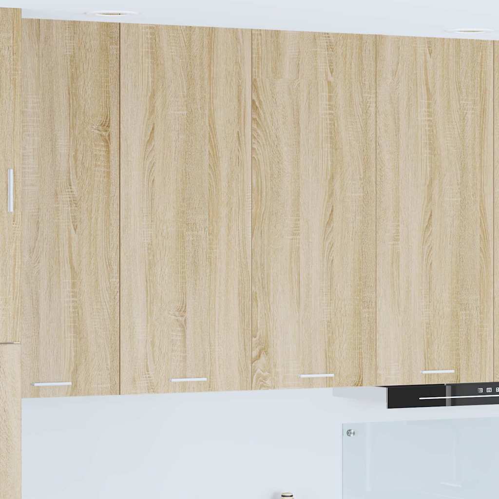 Hanging Cabinet with Shelf Riga Sonoma Oak 80 x 31 x 100 cm