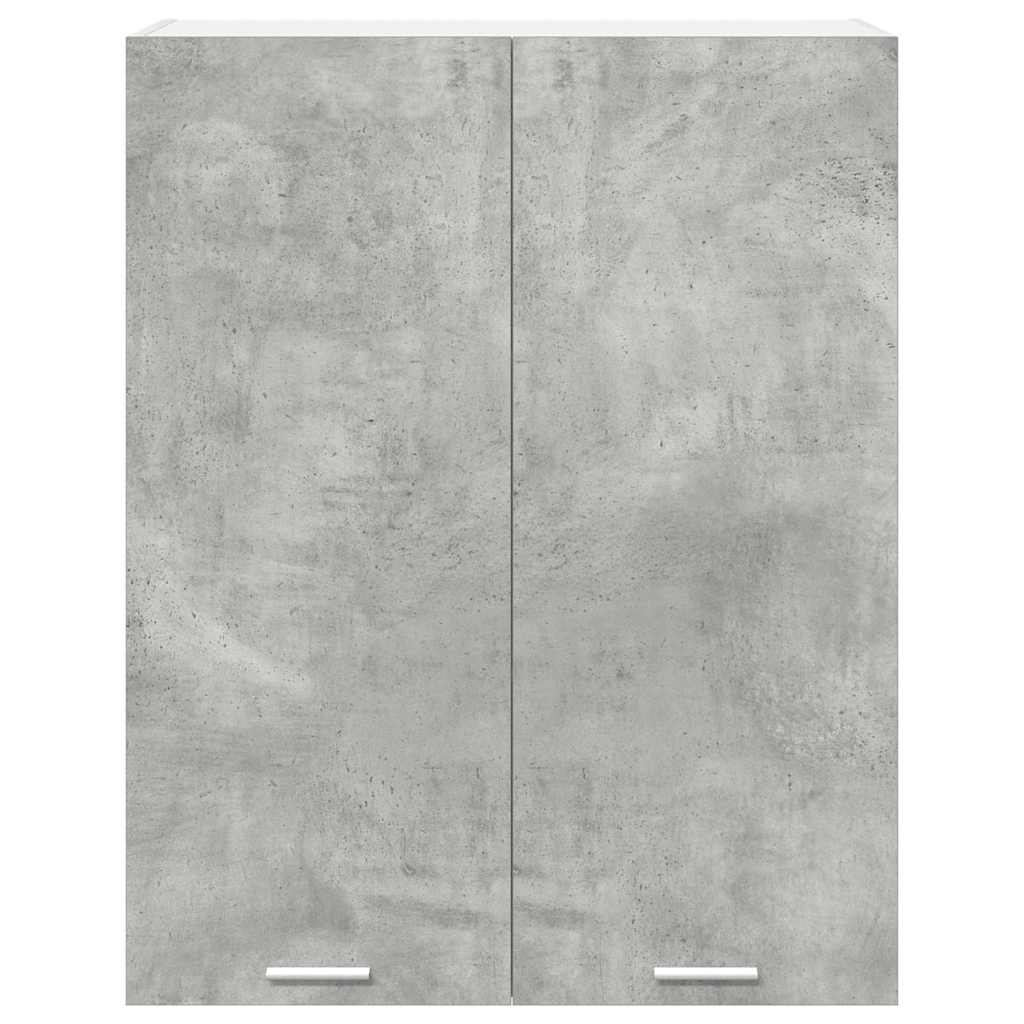 Hanging Cabinet with Shelf Riga Concrete Grey 80 x 31 x 100 cm