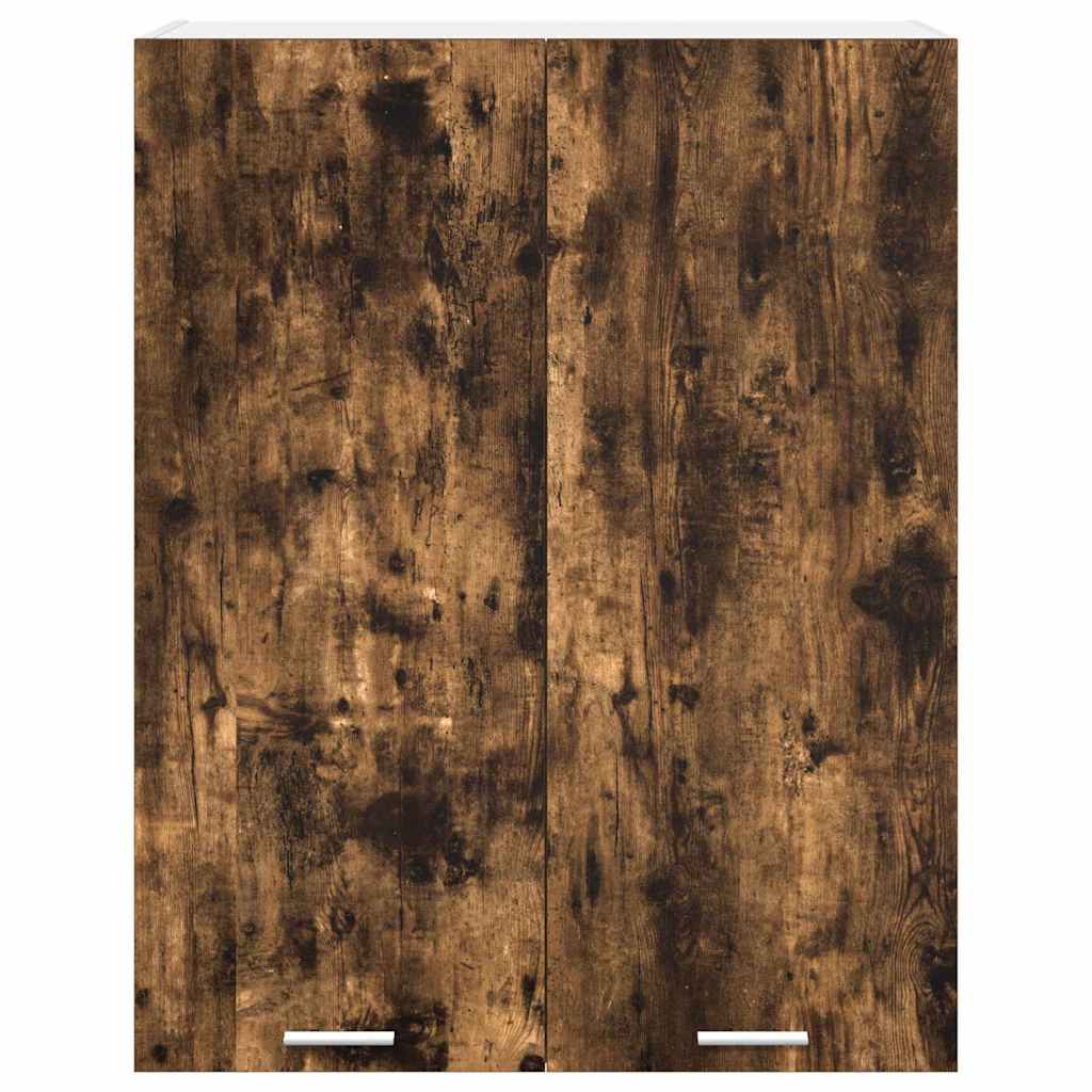 Hanging Cabinet with Shelf Riga Smoked Oak 80 x 31 x 100 cm