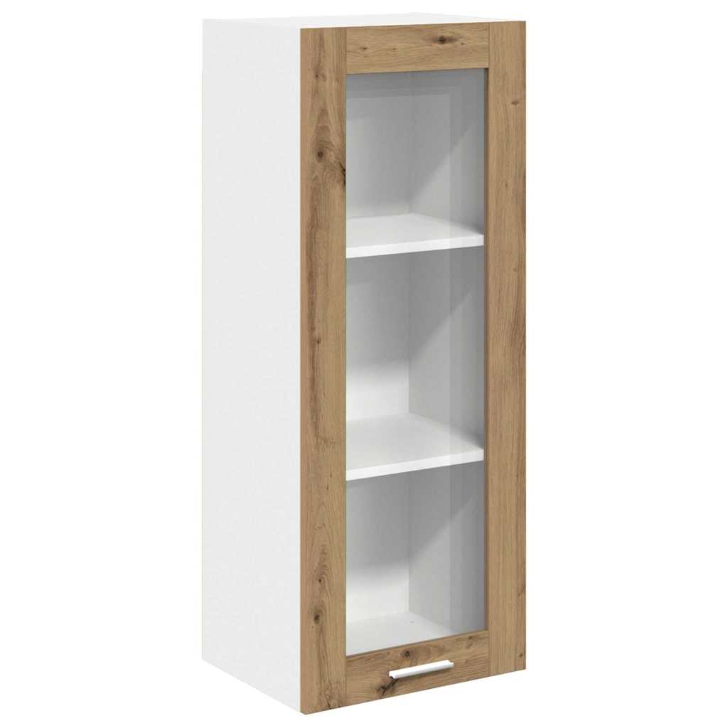 Hanging Cabinet with Shelf Riga Artisan Oak 40 x 31 x 100 cm