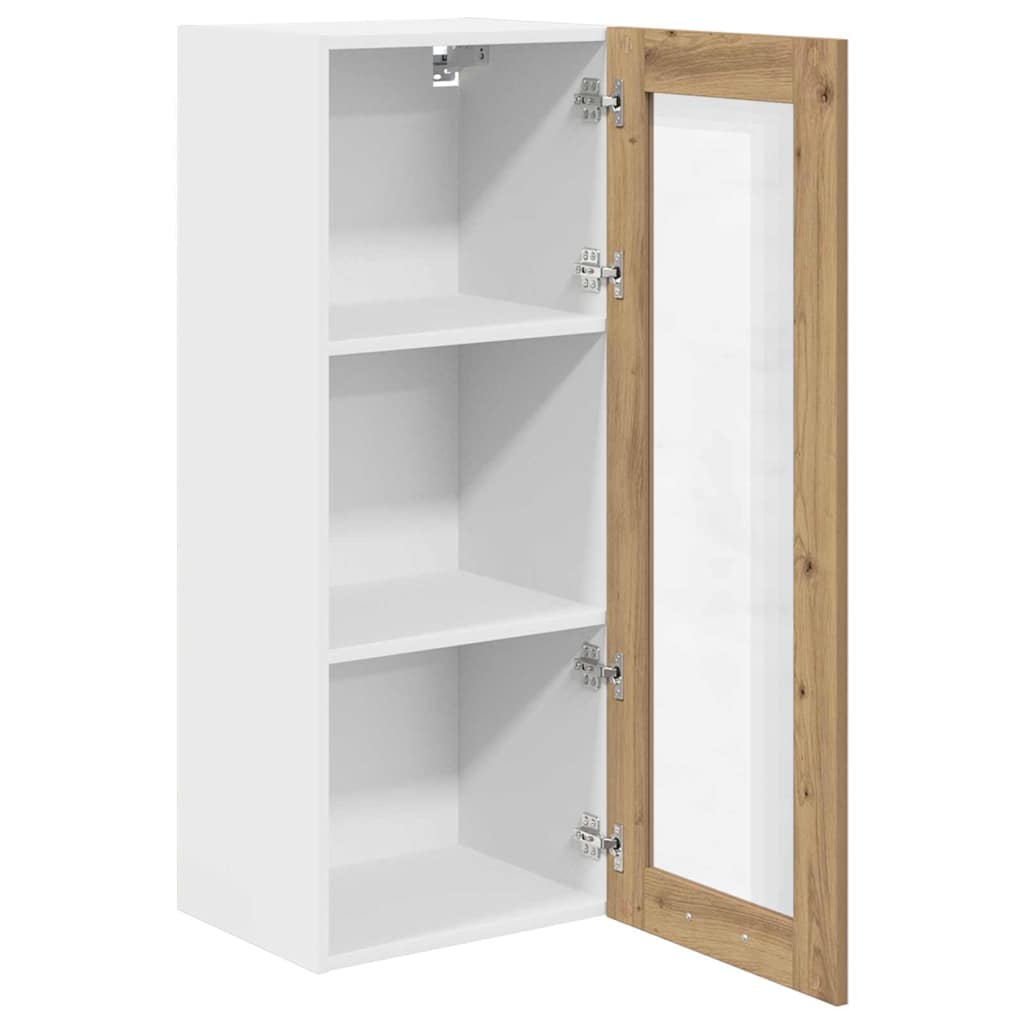 Hanging Cabinet with Shelf Riga Artisan Oak 40 x 31 x 100 cm