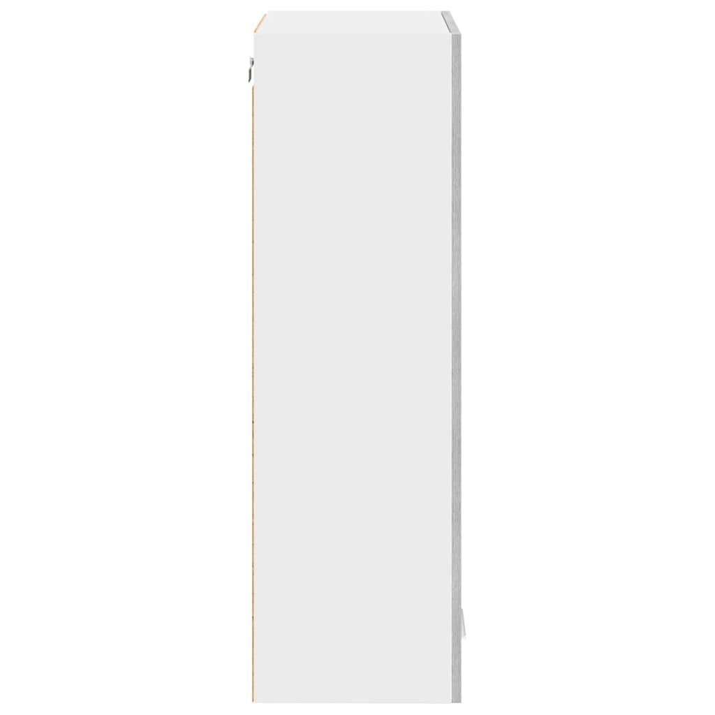 Hanging Cabinet with Shelf Riga Grey Sonoma 60 x 31 x 100 cm