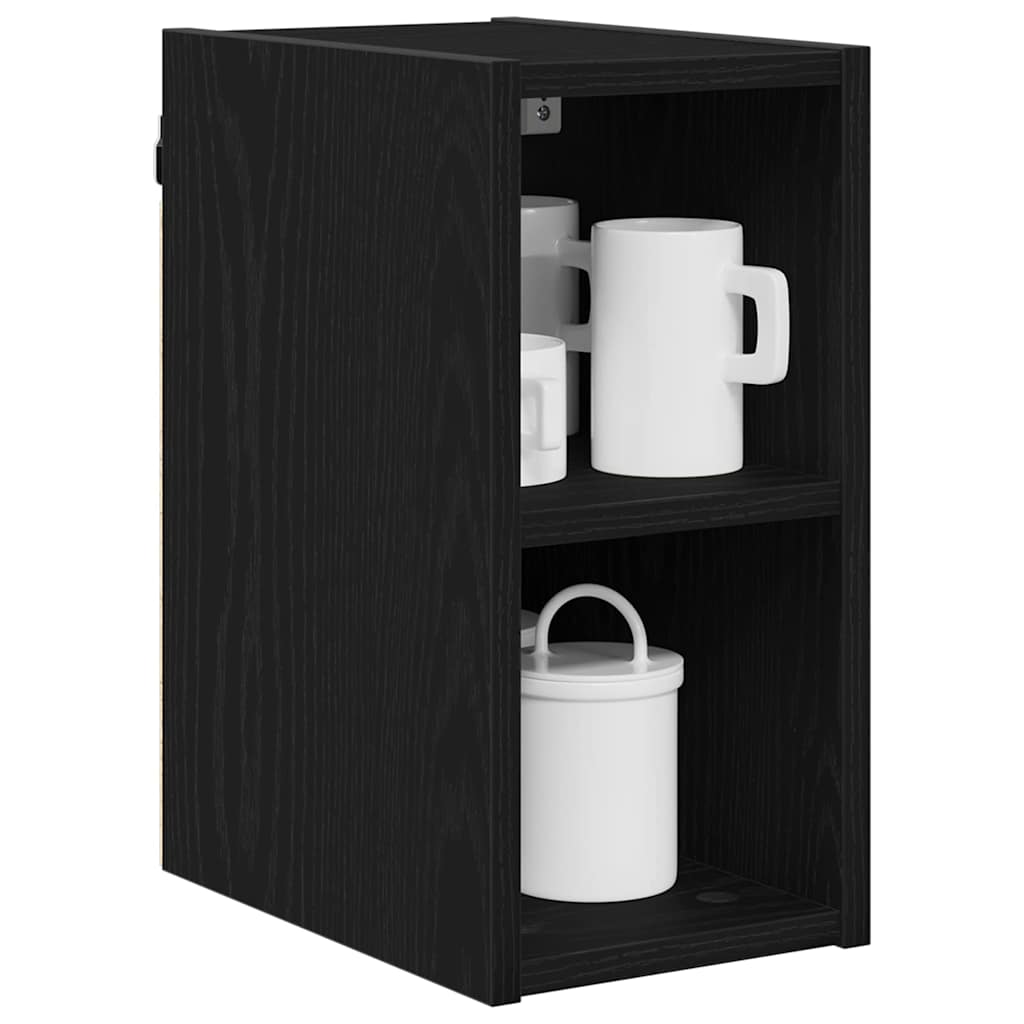 Hanging Cabinet with Shelf Riga Black Oak 20 x 29.5 x 40 cm
