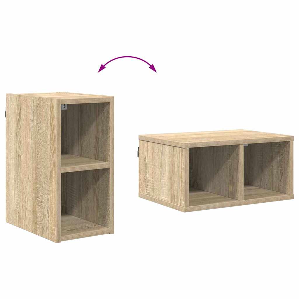 Hanging Cabinet with Shelf Riga Sonoma Oak 20 x 29.5 x 40 cm