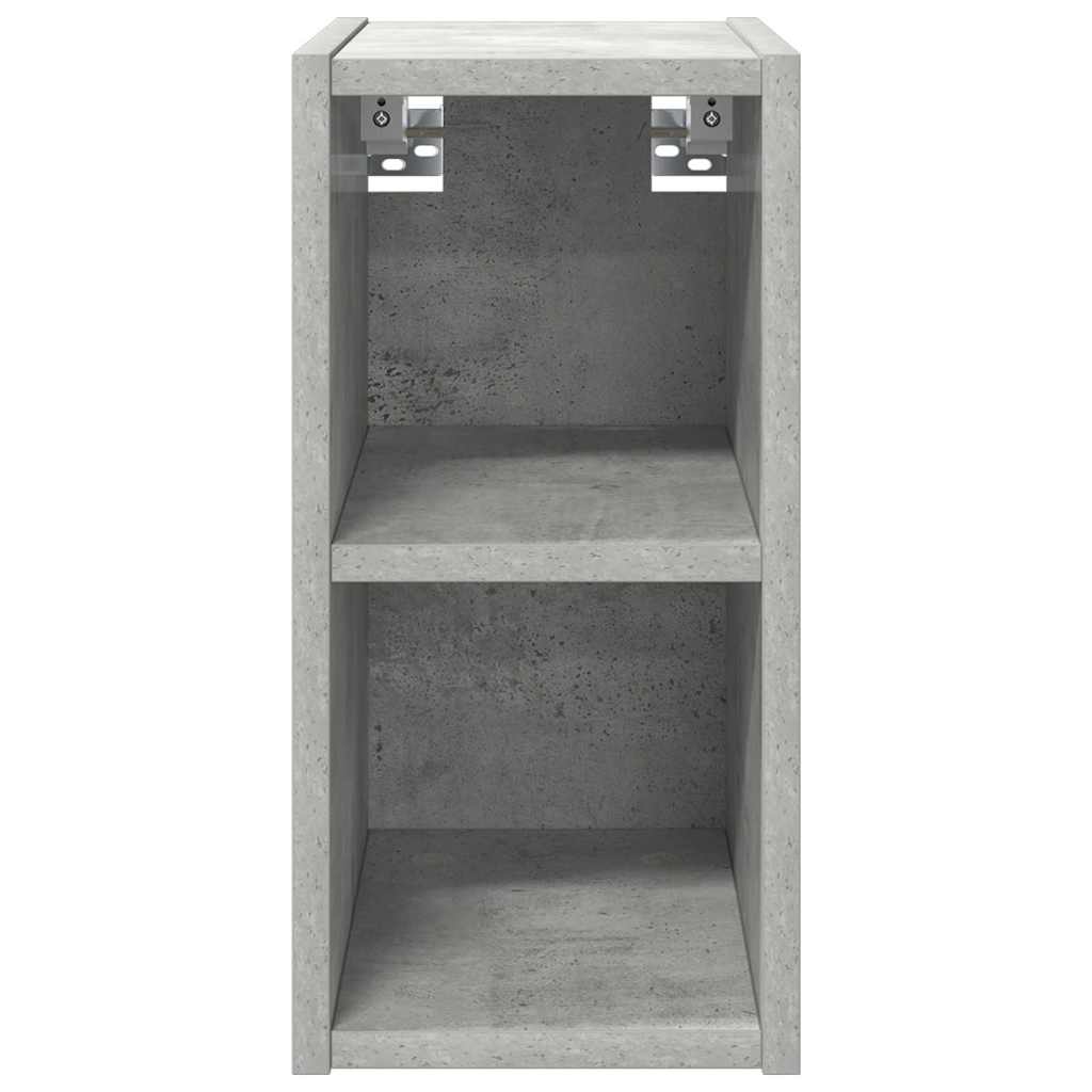 Hanging Cabinet with Shelf Riga Concrete Grey 20 x 29.5 x 40 cm