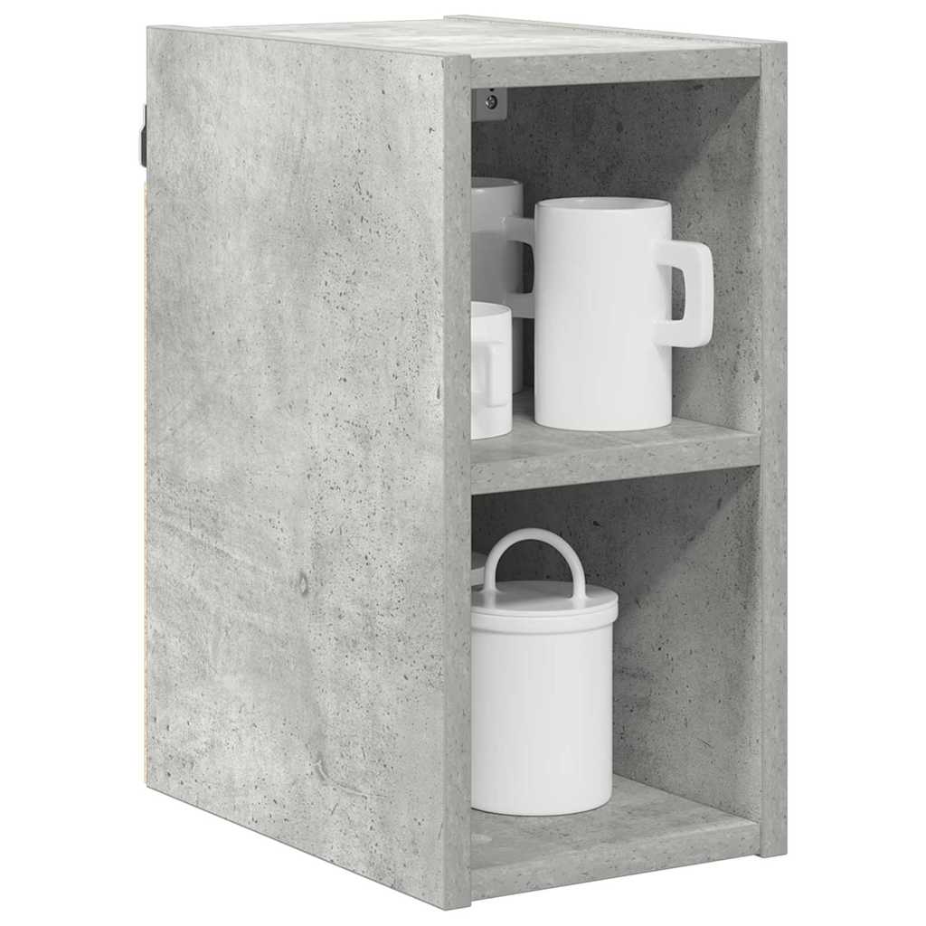 Hanging Cabinet with Shelf Riga Concrete Grey 20 x 29.5 x 40 cm