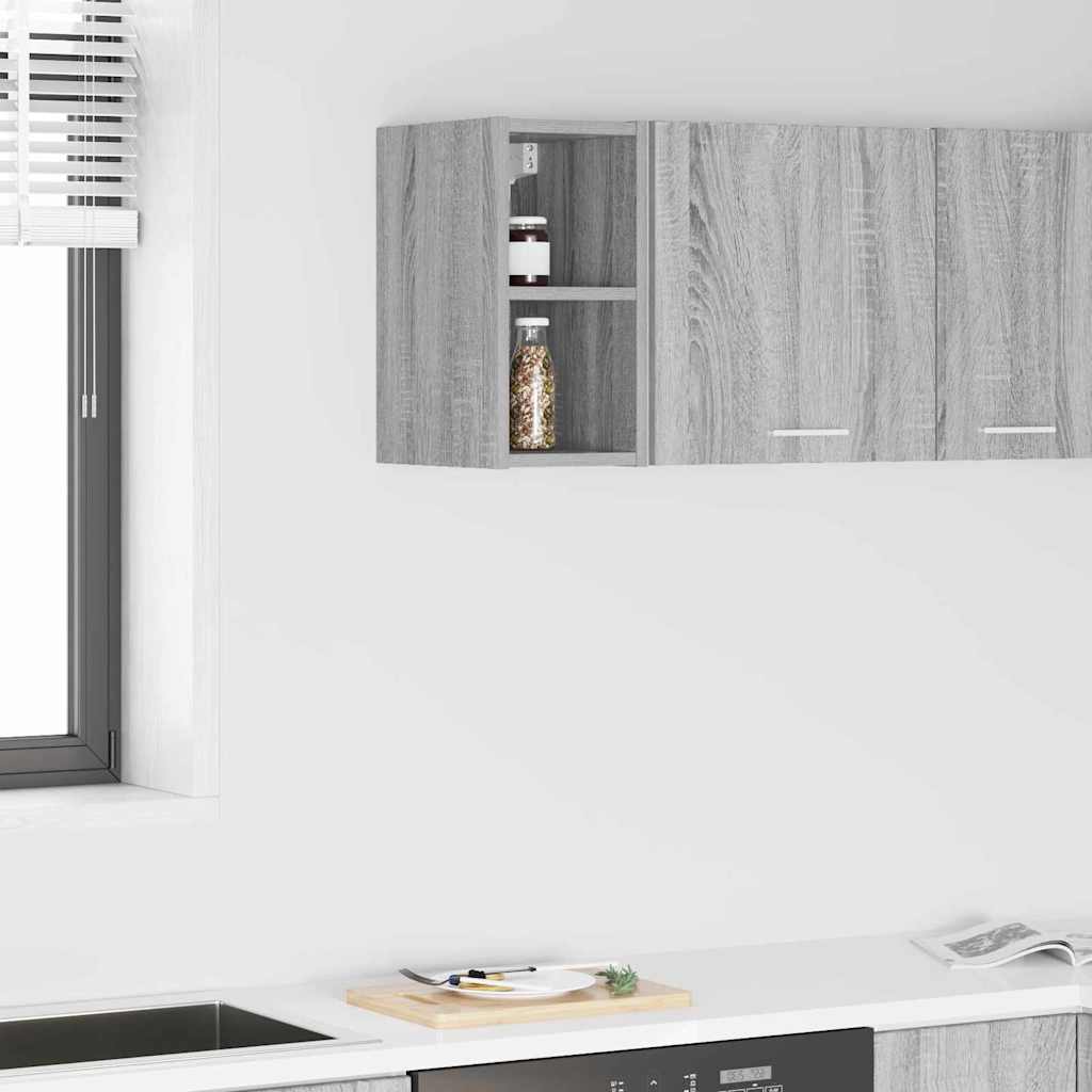 Hanging Cabinet with Shelf Riga Grey Sonoma 20 x 29.5 x 40 cm