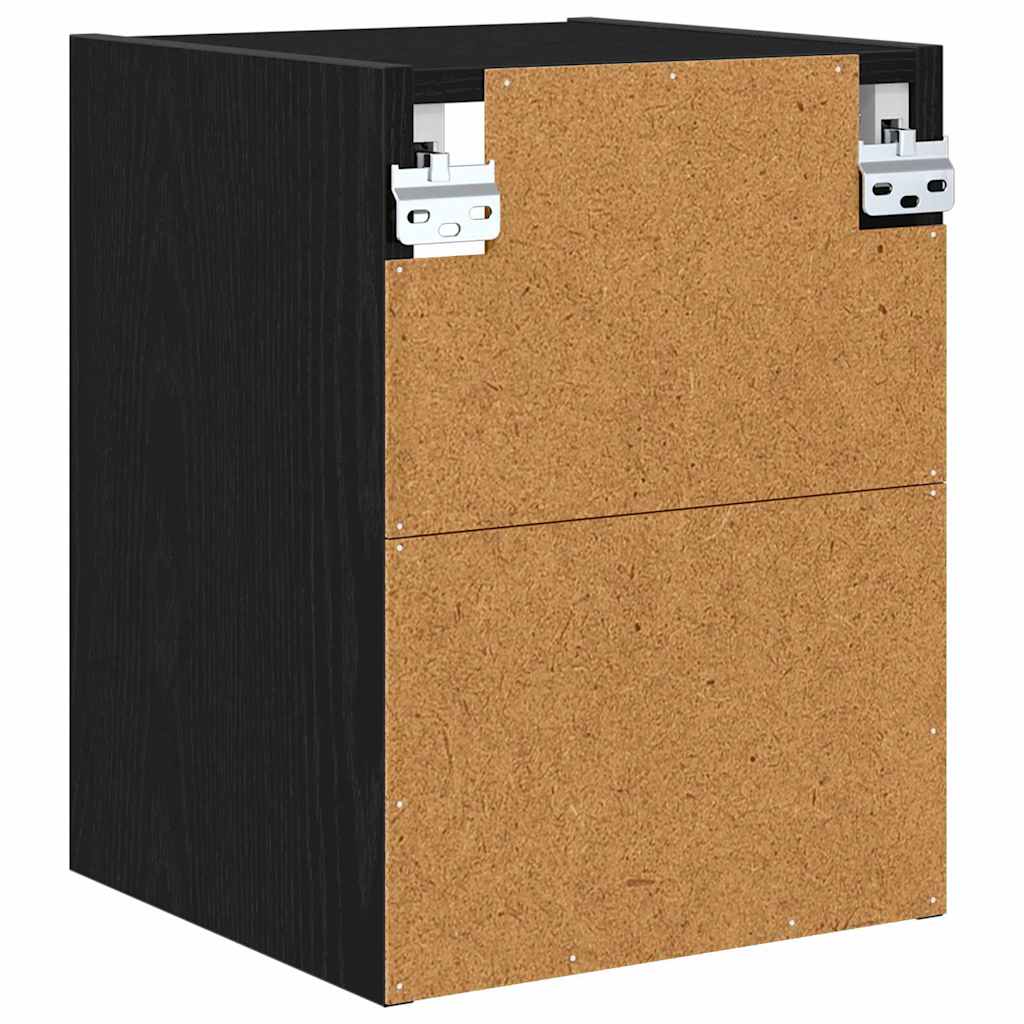 Hanging Cabinet with Shelf Riga Black Oak 30 x 29.5 x 40 cm