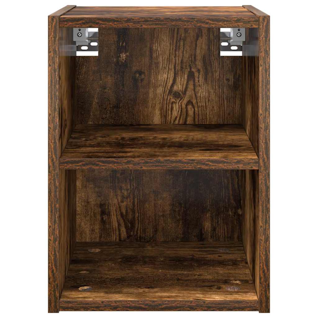 Hanging Cabinet with Shelf Riga Smoked Oak 30 x 29.5 x 40 cm