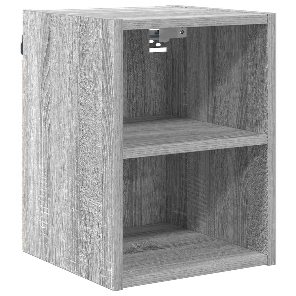 Hanging Cabinet with Shelf Riga Grey Sonoma 30 x 29.5 x 40 cm