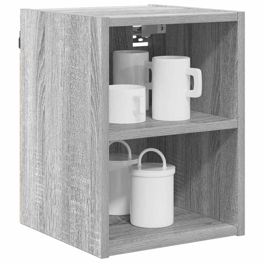 Hanging Cabinet with Shelf Riga Grey Sonoma 30 x 29.5 x 40 cm