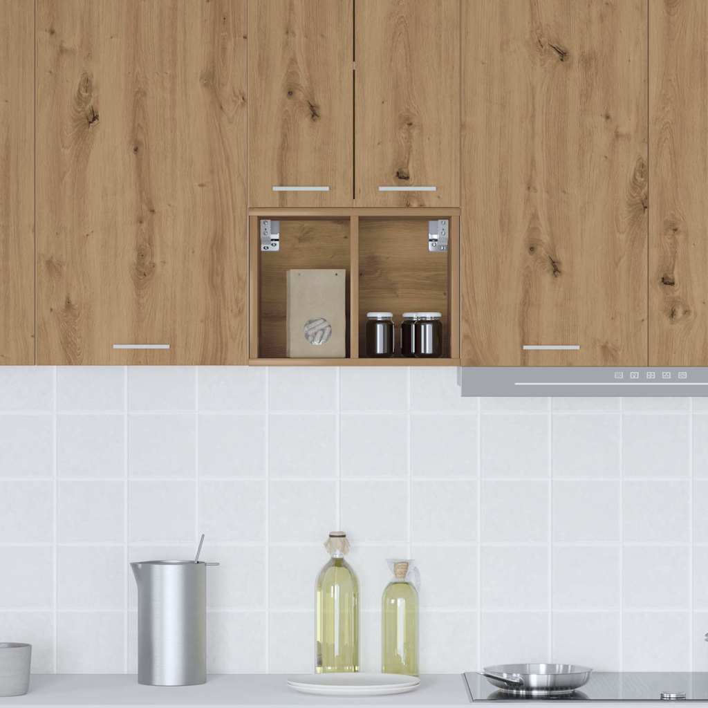 Hanging Cabinet with Shelf Riga Artisan Oak 30 x 29.5 x 40 cm