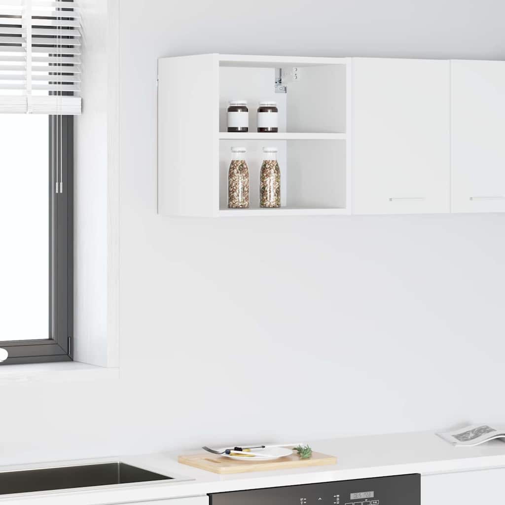 Hanging Cabinet Riga White 40 x 29.5 x 40 cm Engineered Wood