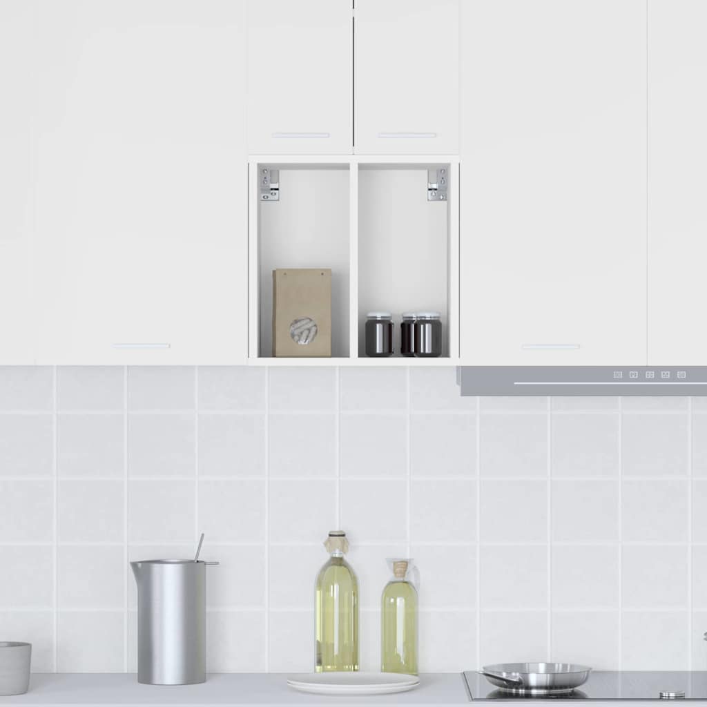 Hanging Cabinet Riga White 40 x 29.5 x 40 cm Engineered Wood