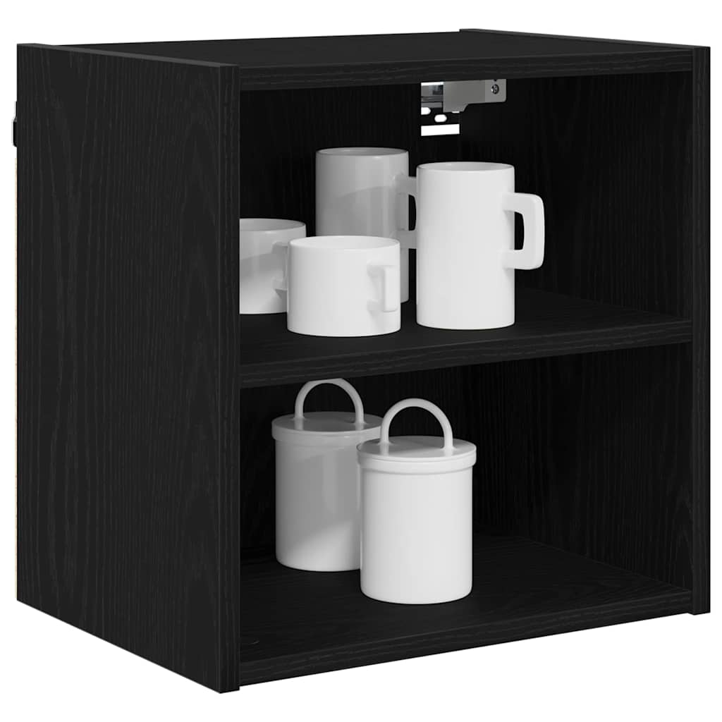Hanging Cabinet with Shelf Riga Black Oak 40 x 29.5 x 40 cm