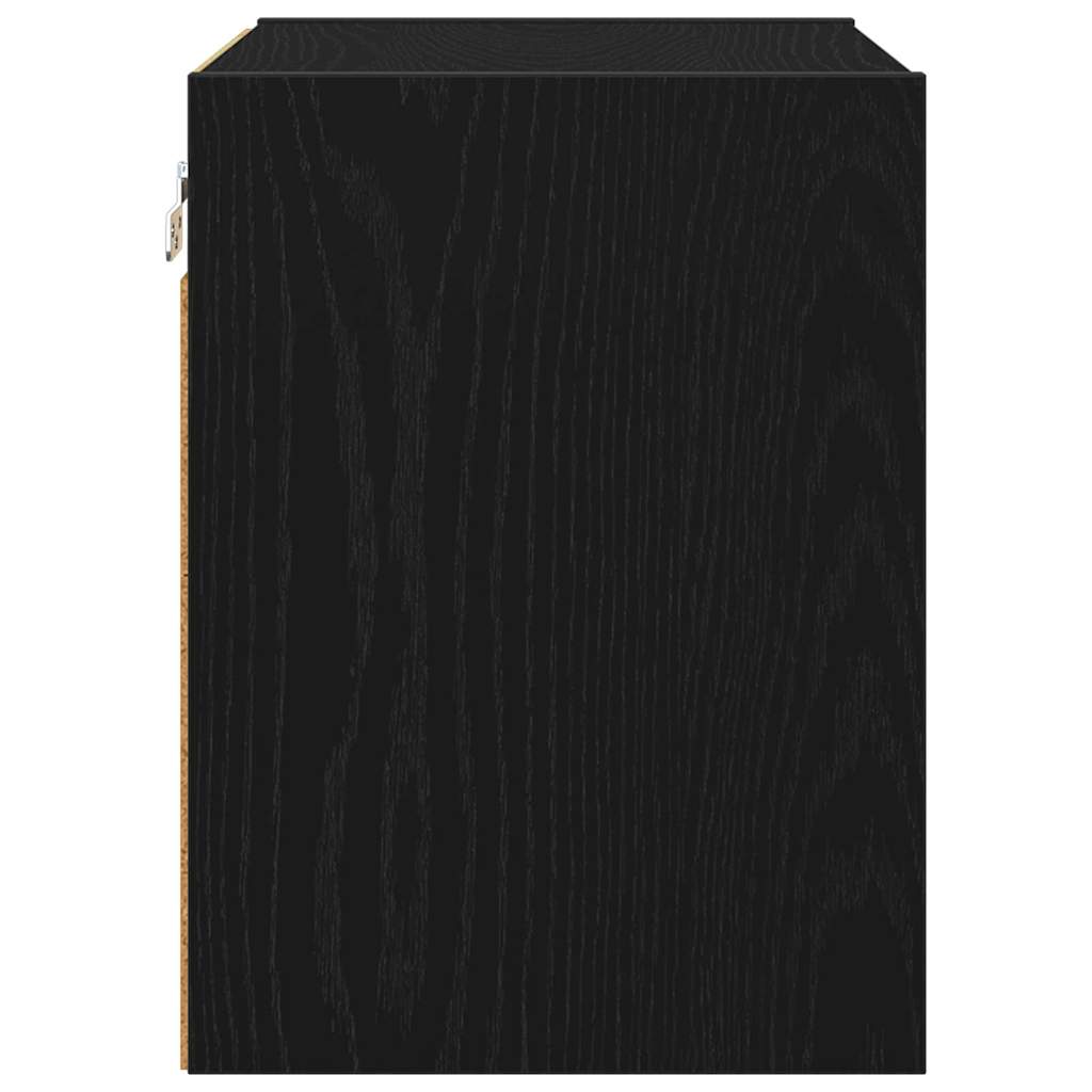 Hanging Cabinet with Shelf Riga Black Oak 40 x 29.5 x 40 cm