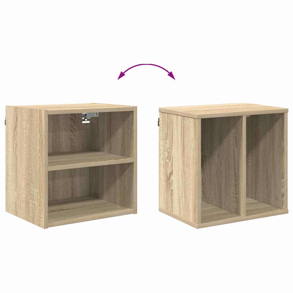 Hanging Cabinet with Shelf Riga Sonoma Oak 40 x 29.5 x 40 cm