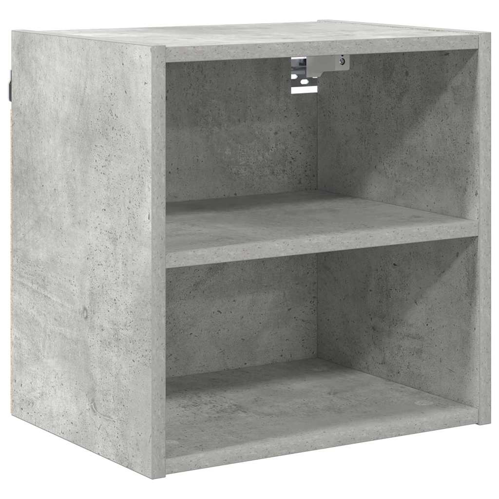 Hanging Cabinet with Shelf Riga Concrete Grey 40 x 29.5 x 40 cm
