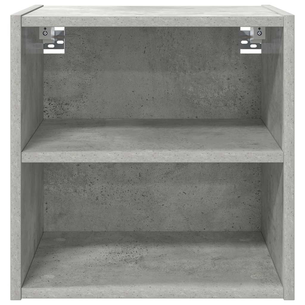 Hanging Cabinet with Shelf Riga Concrete Grey 40 x 29.5 x 40 cm