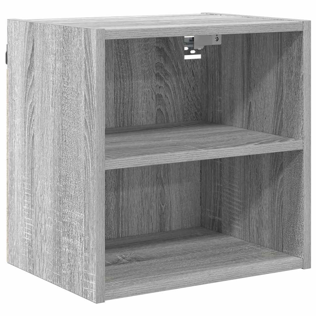 Hanging Cabinet with Shelf Riga Grey Sonoma 40 x 29.5 x 40 cm