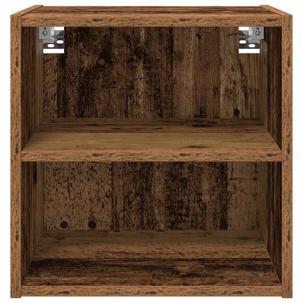 Hanging Cabinet Riga Old Wood 40 x 29.5 x 40 cm Engineered Wood