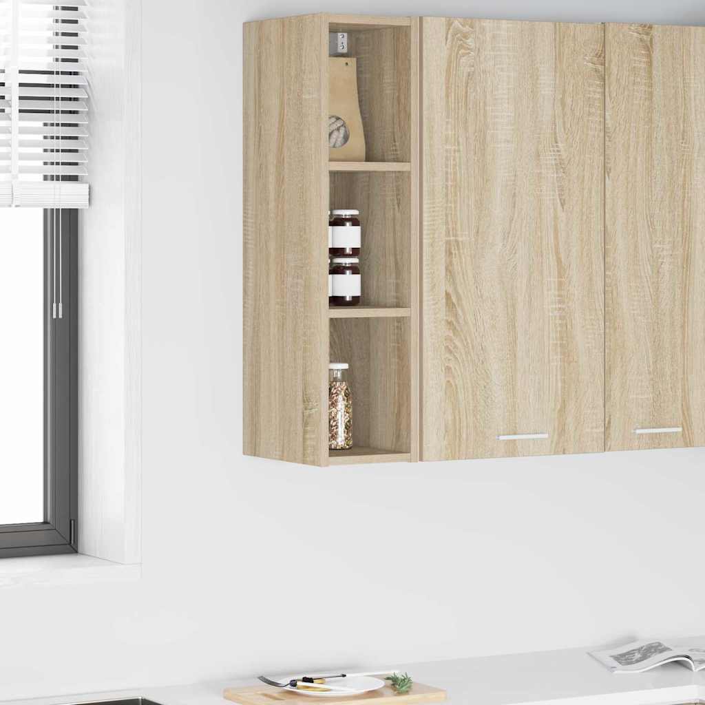 Hanging Cabinet with Shelf Riga Sonoma Oak 20 x 29.5 x 80 cm