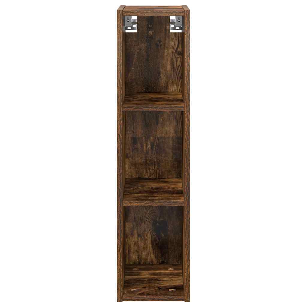 Hanging Cabinet with Shelf Riga Smoked Oak 20 x 29.5 x 80 cm