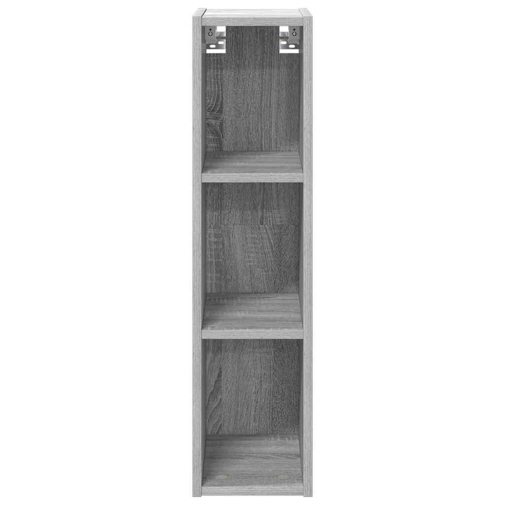 Hanging Cabinet with Shelf Riga Grey Sonoma 20 x 29.5 x 80 cm