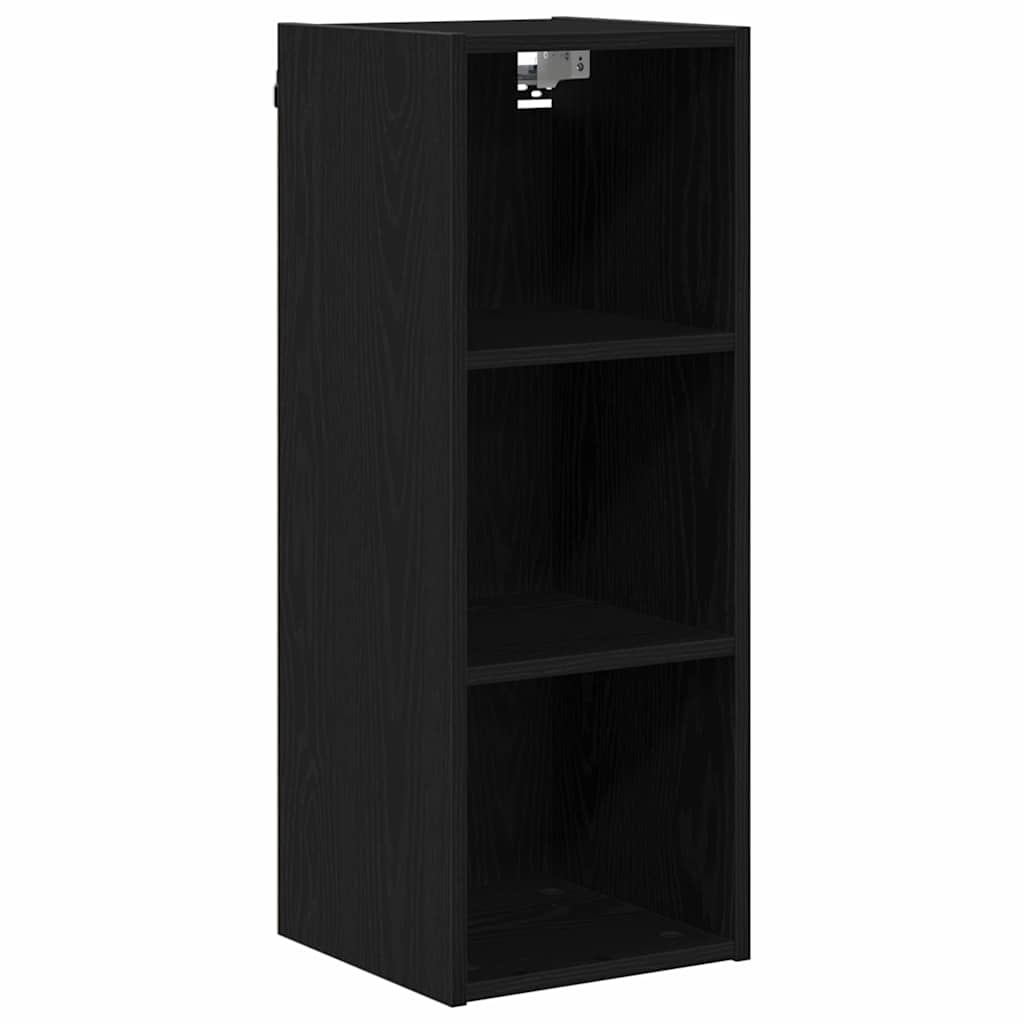 Hanging Cabinet with Shelf Riga Black Oak 30 x 29.5 x 80 cm