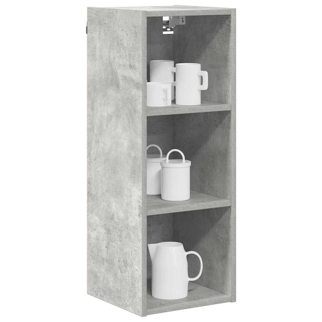 Hanging Cabinet with Shelf Riga Concrete Grey 30 x 29.5 x 80 cm