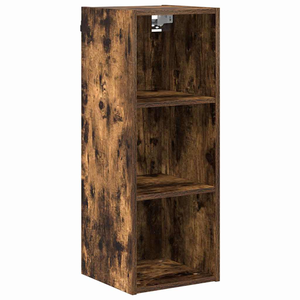 Hanging Cabinet with Shelf Riga Smoked Oak 30 x 29.5 x 80 cm
