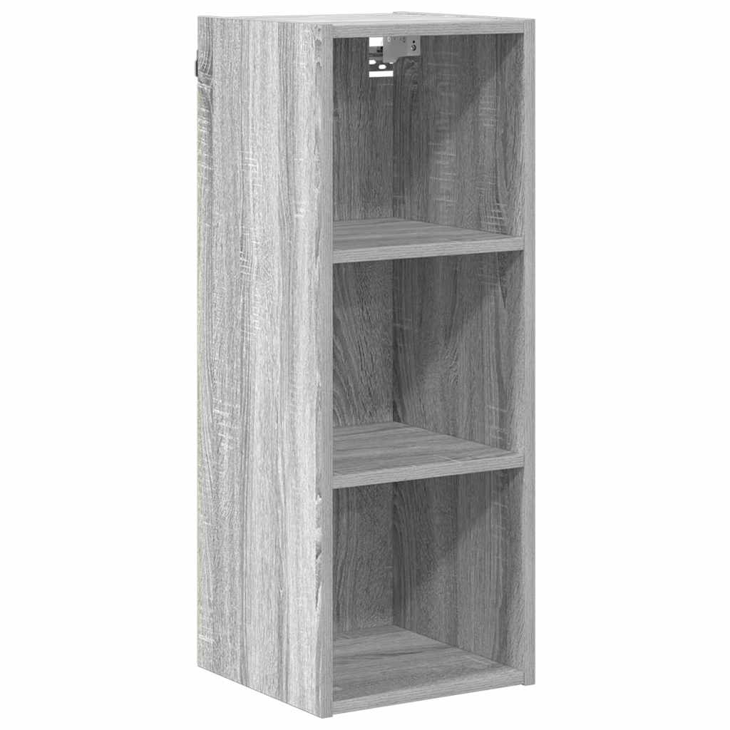 Hanging Cabinet with Shelf Riga Grey Sonoma 30 x 29.5 x 80 cm