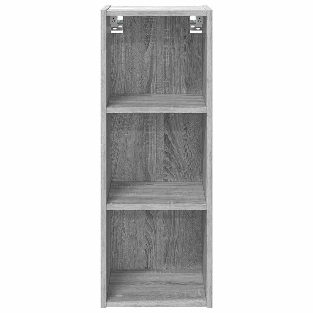 Hanging Cabinet with Shelf Riga Grey Sonoma 30 x 29.5 x 80 cm
