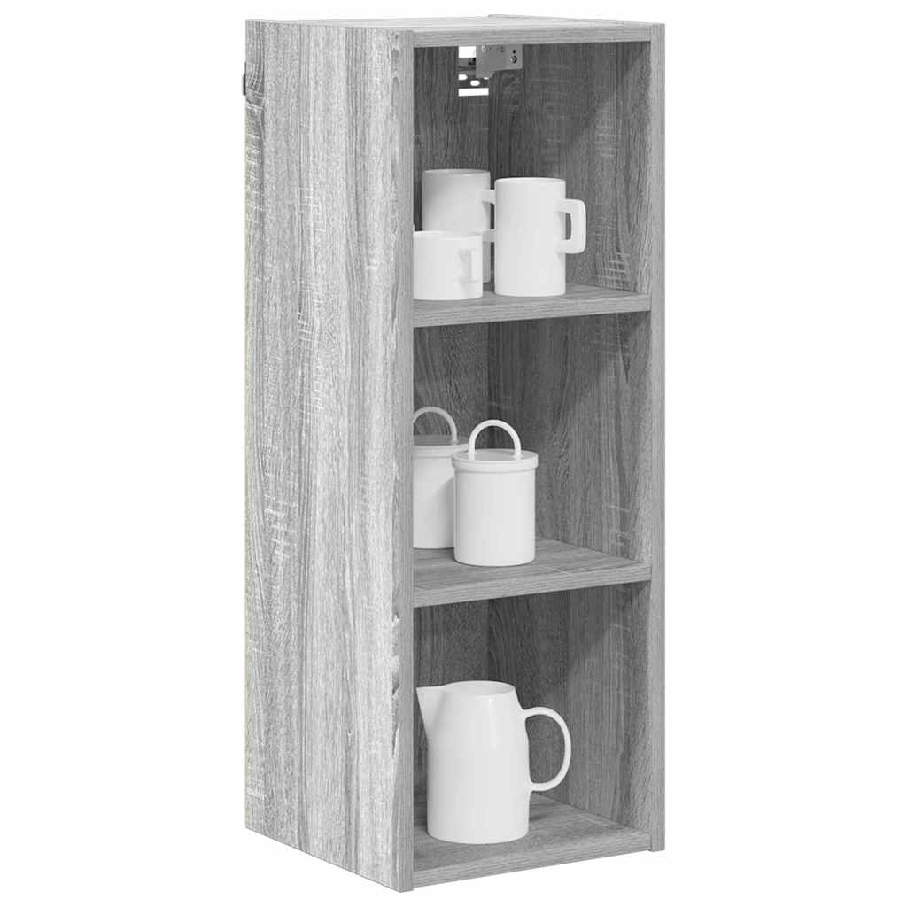 Hanging Cabinet with Shelf Riga Grey Sonoma 30 x 29.5 x 80 cm