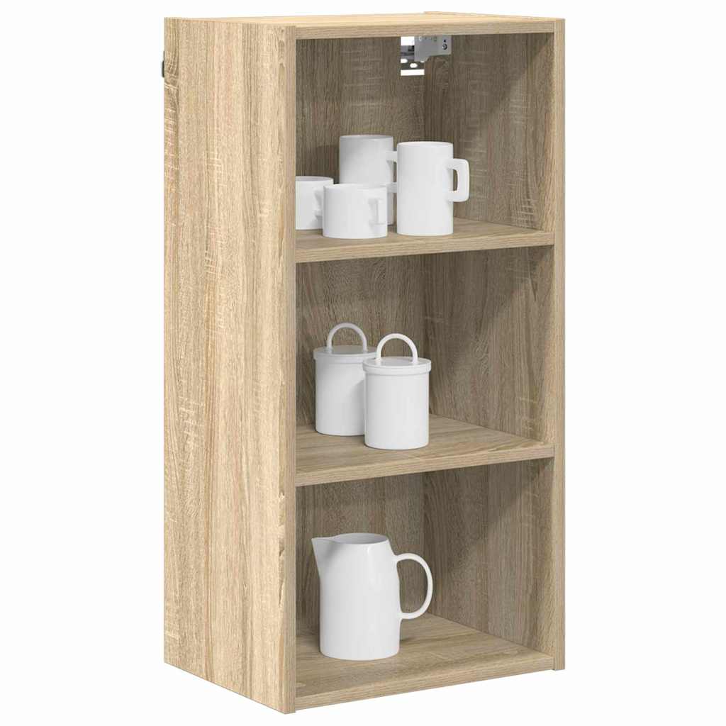 Hanging Cabinet with Shelf Riga Sonoma Oak 40 x 29.5 x 80 cm
