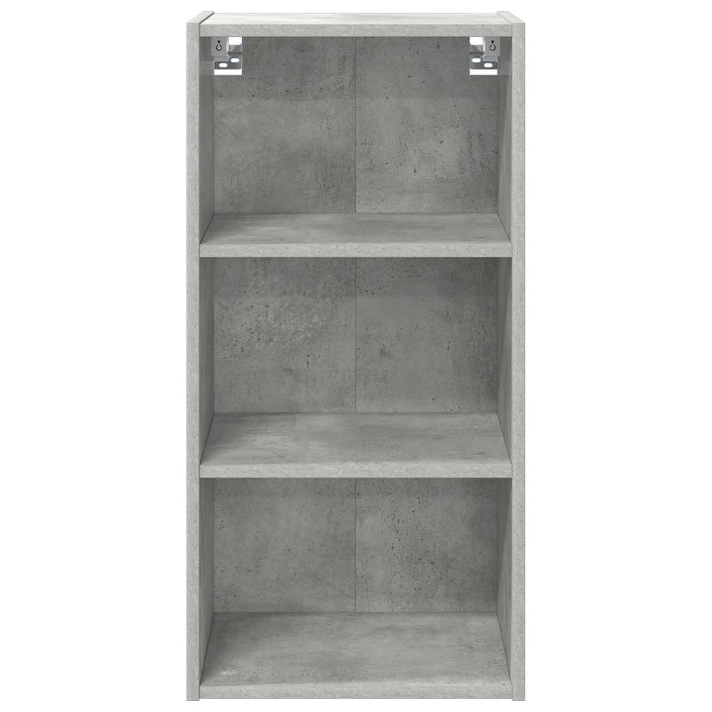 Hanging Cabinet with Shelf Riga Concrete Grey 40 x 29.5 x 80 cm