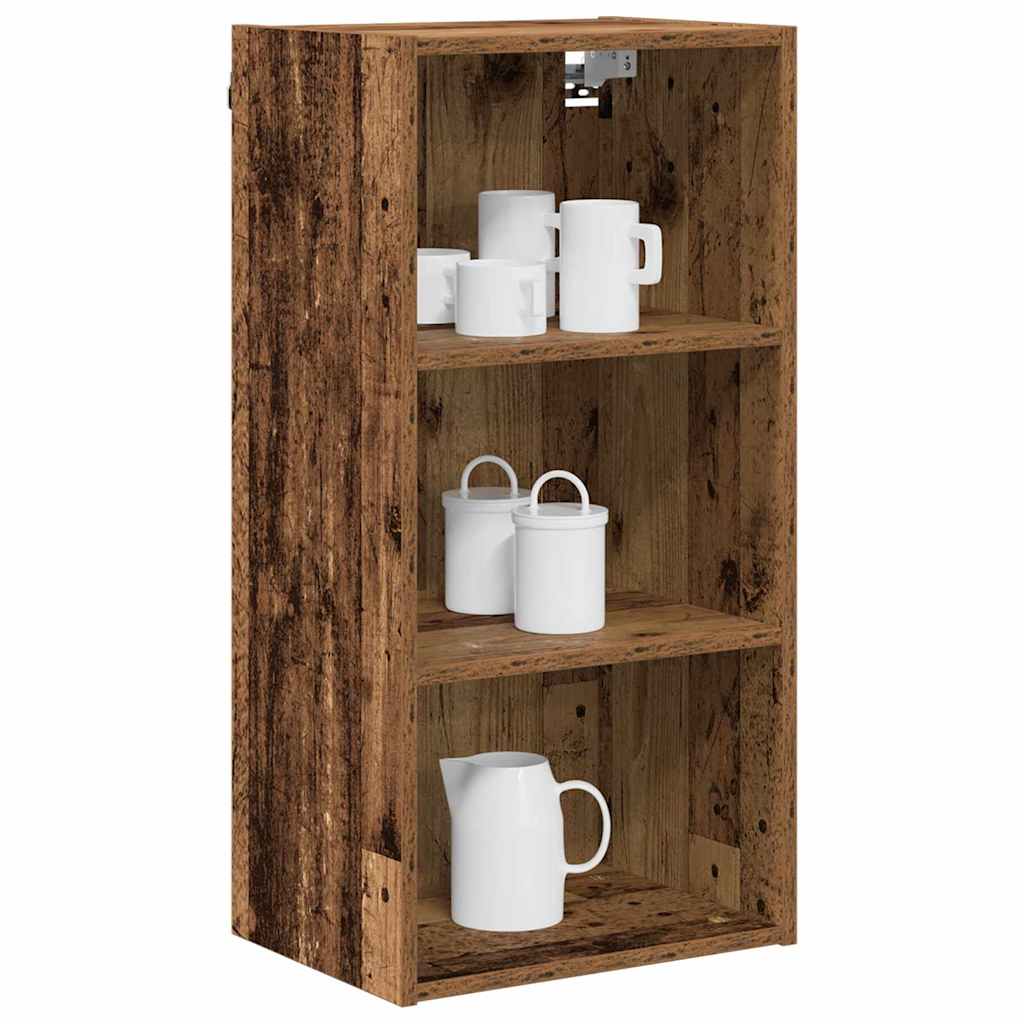 Hanging Cabinet Riga Old Wood 40 x 29.5 x 80 cm Engineered Wood