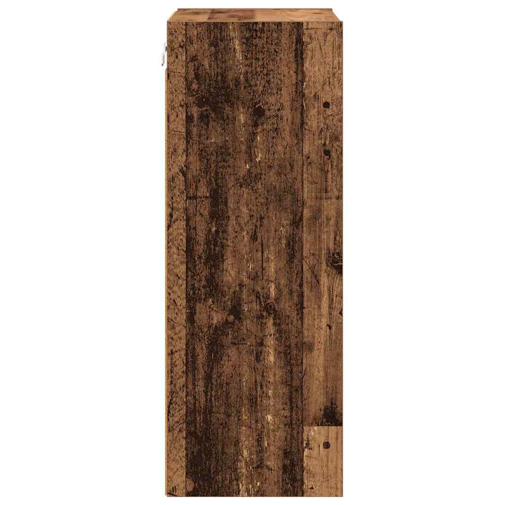 Hanging Cabinet Riga Old Wood 40 x 29.5 x 80 cm Engineered Wood