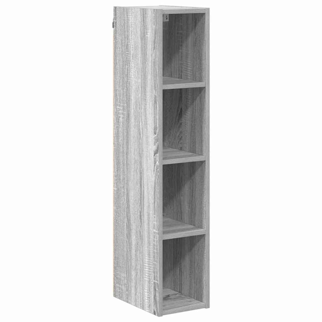 Hanging Cabinet with Shelf Riga Grey Sonoma 20 x 29.5 x 100 cm