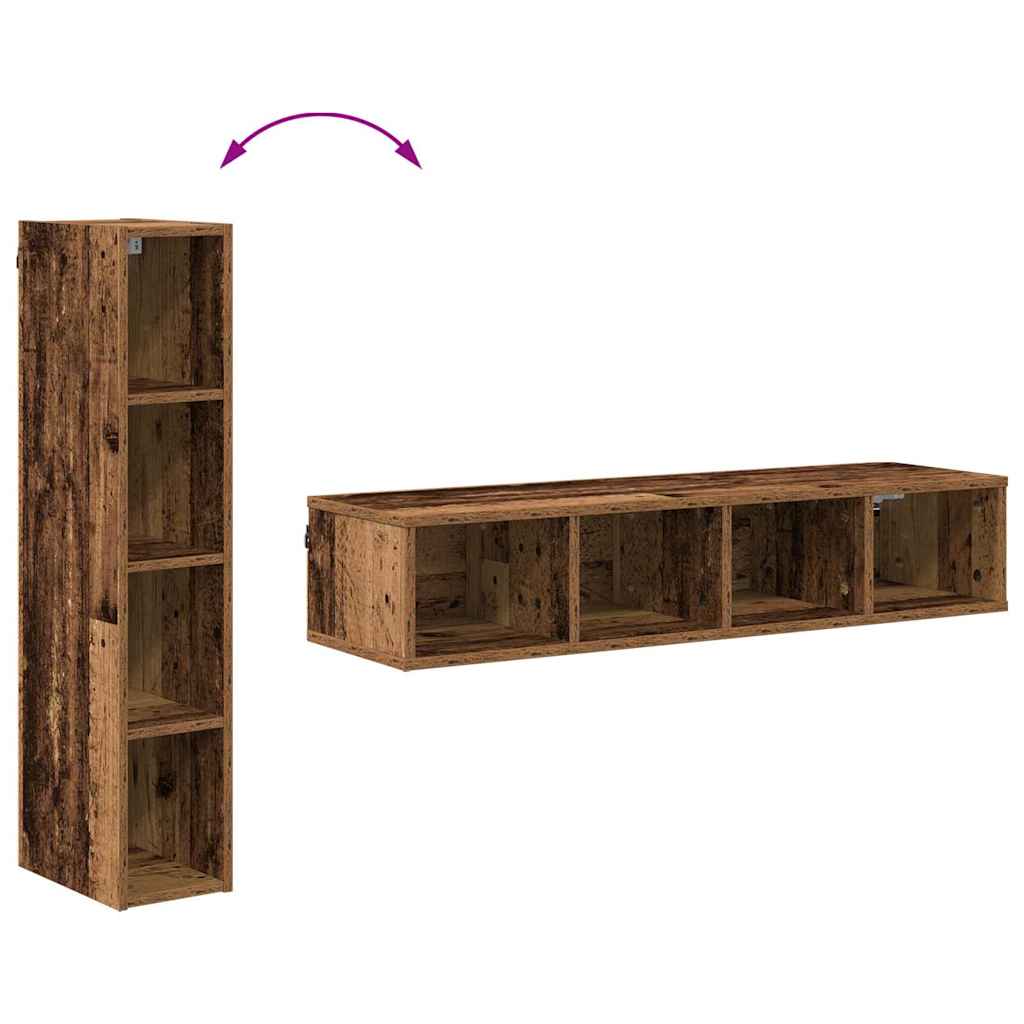 Hanging Cabinet with Shelf Riga Old Wood 20 x 29.5 x 100 cm
