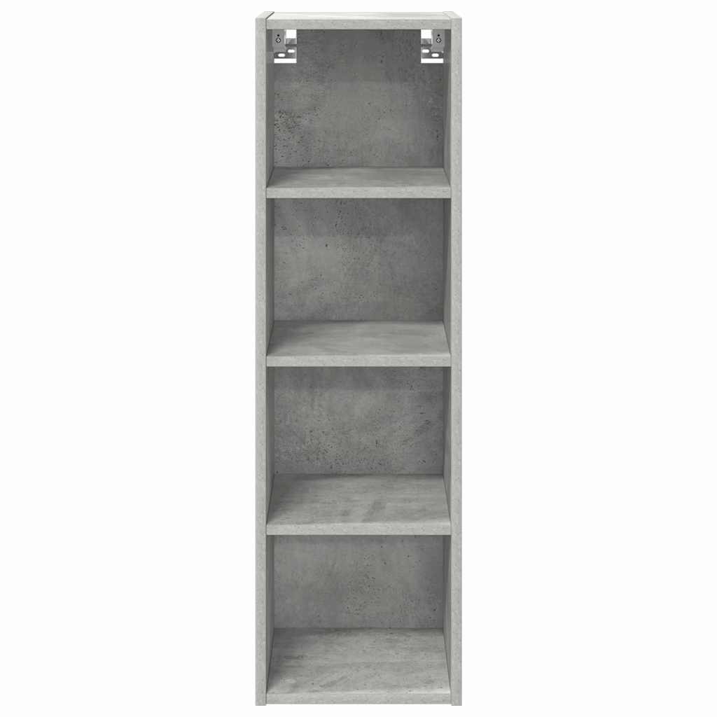 Hanging Cabinet Riga Concrete Grey 30 x 29.5 x 100 cm