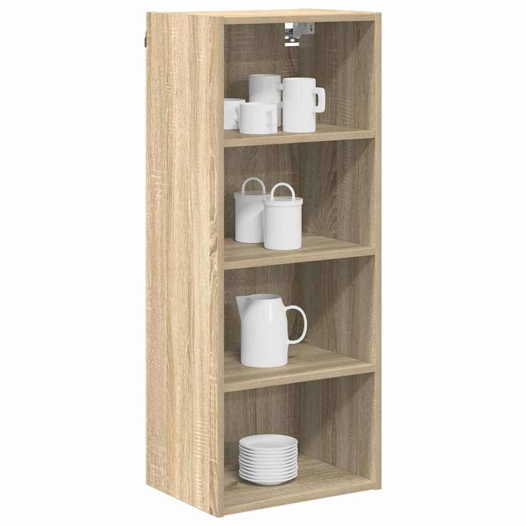 Hanging Cabinet with Shelf Riga Sonoma Oak 40 x 29.5 x 100 cm
