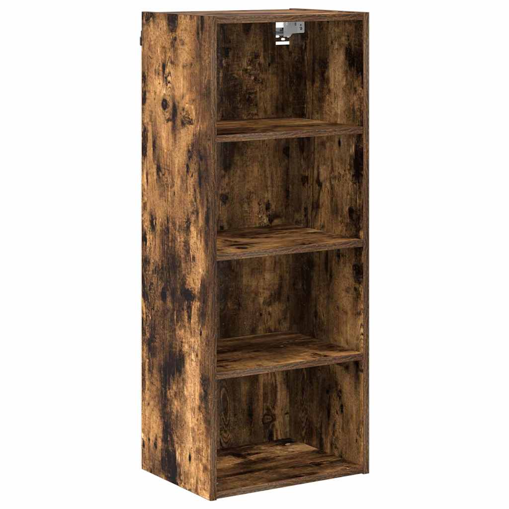 Hanging Cabinet with Shelf Riga Smoked Oak 40 x 29.5 x 100 cm