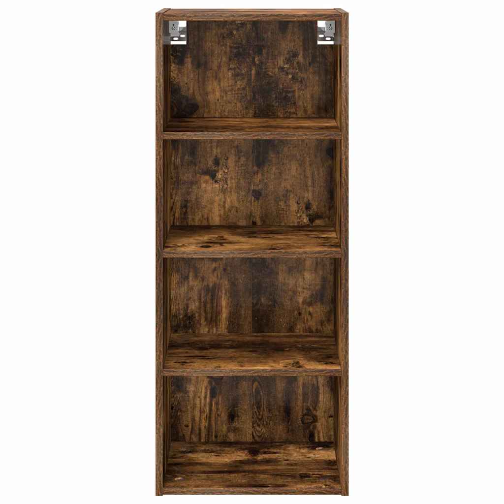 Hanging Cabinet with Shelf Riga Smoked Oak 40 x 29.5 x 100 cm