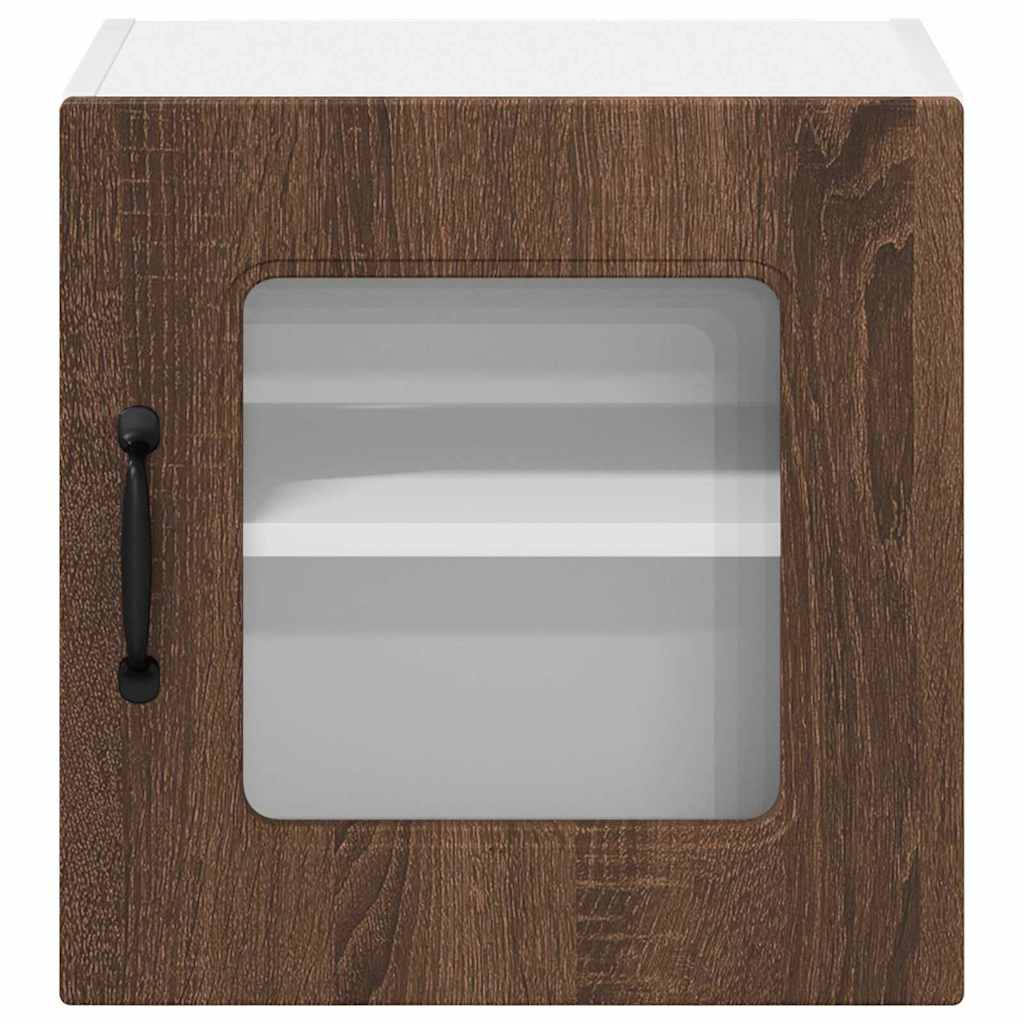 Kitchen Wall Cabinet Brown Oak 40 x 31 x 40 cm Engineered Wood