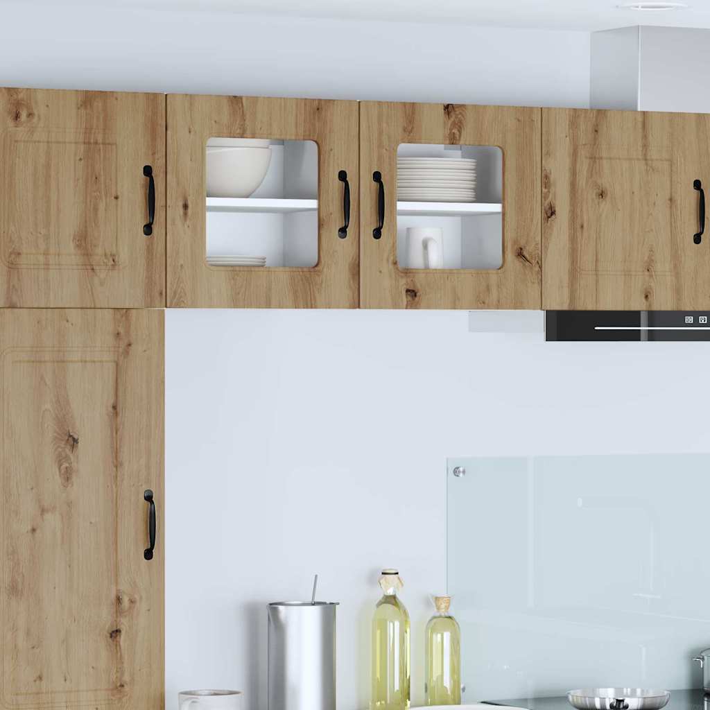 Kitchen Wall Cabinet 2 pcs Artisan Oak 40 x 31 x 40 cm