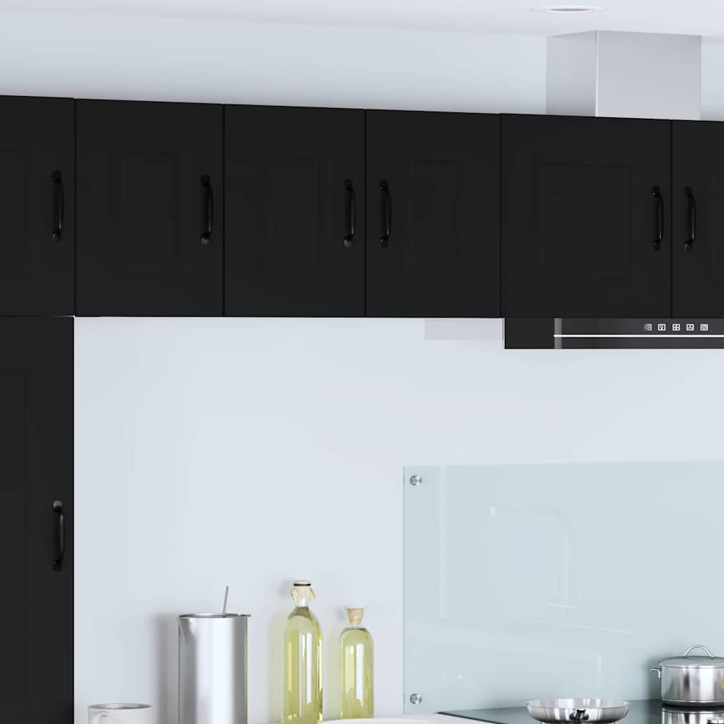 Kitchen Wall Cabinet Black 30 x 31 x 40 cm Engineered Wood