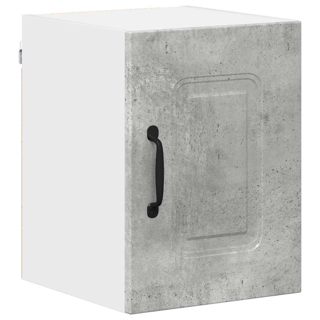 Kitchen Wall Cabinet 2 pcs Concrete Grey 30 x 31 x 40 cm