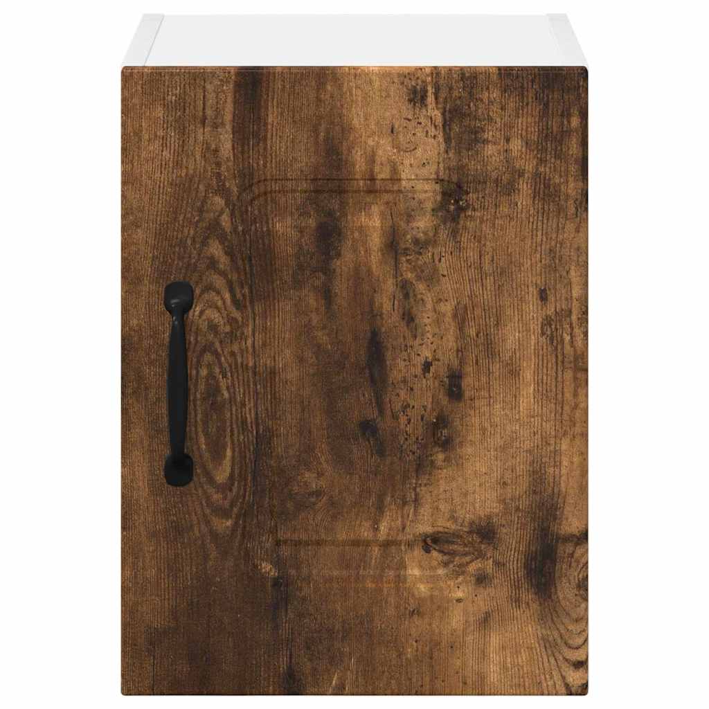 Kitchen Wall Cabinet Smoked Oak 30 x 31 x 40 cm Engineered Wood